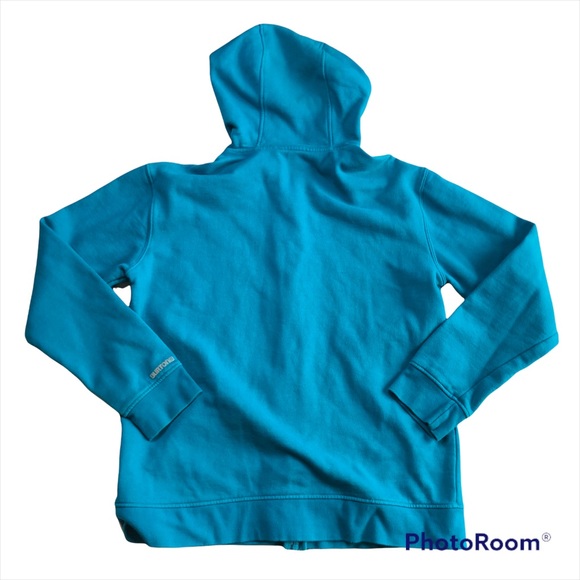 Burton Blue Full Zip Sweatshirt Small - Picture 2 of 6